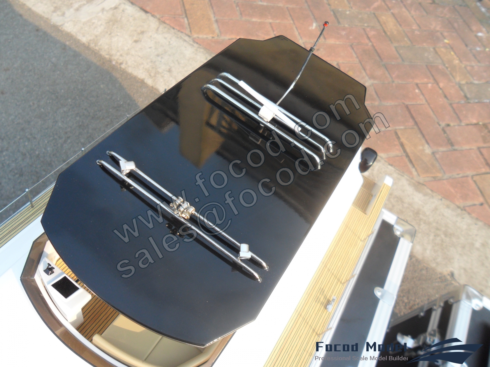 custom made model of 60ft catamaran yacht